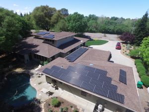 Residential solar installation