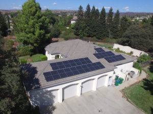 Residential roof solar